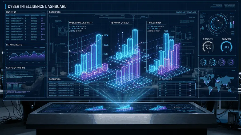 Executive institutional intelligence dashboard